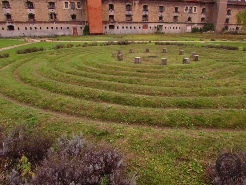Labyrinthplatz auf dem Petersberg in Erfurt